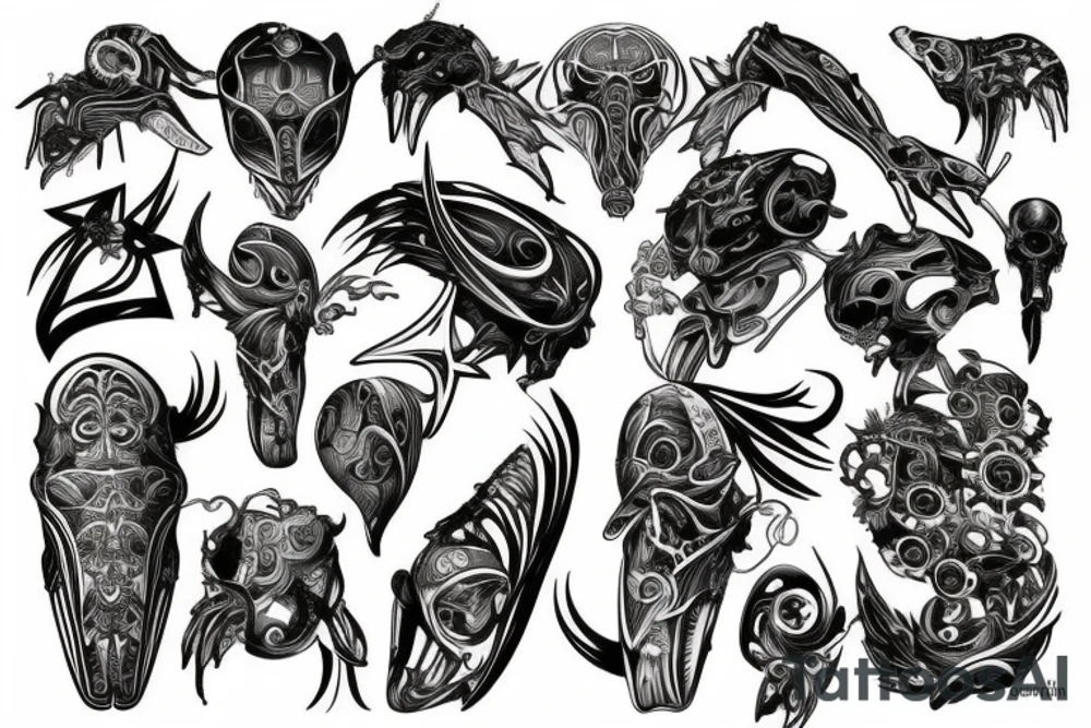 Lightining tattoo idea