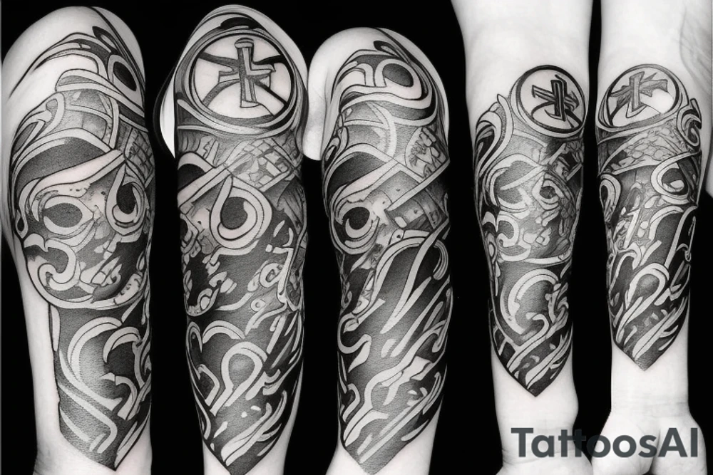 cross tattoo idea