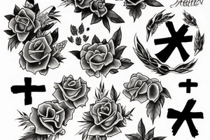 cross tattoo idea