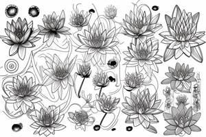 Water Lily tattoo idea