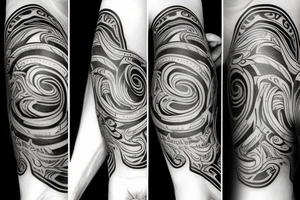 Sliced ear tattoo idea