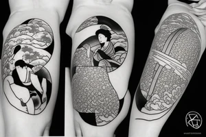 Astronaut tattoo idea