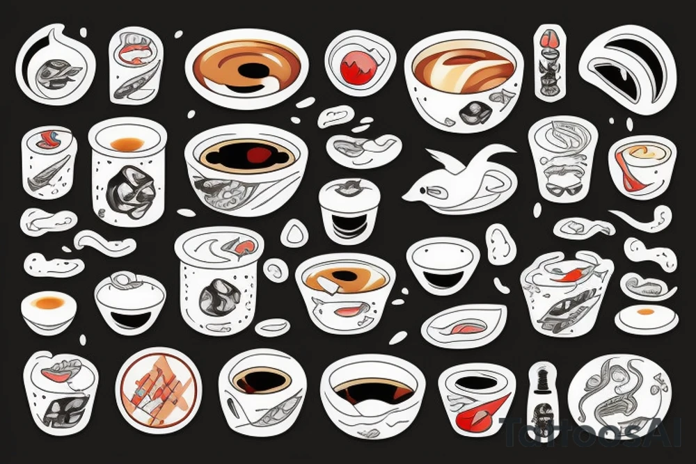 Miso soup tattoo idea