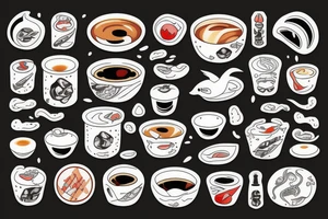Miso soup tattoo idea
