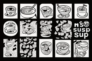 Miso soup tattoo idea