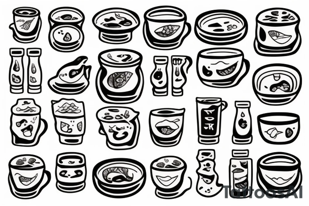Miso soup tattoo idea