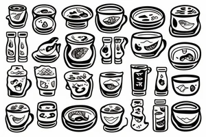 Miso soup tattoo idea