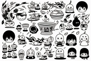 Miso soup tattoo idea