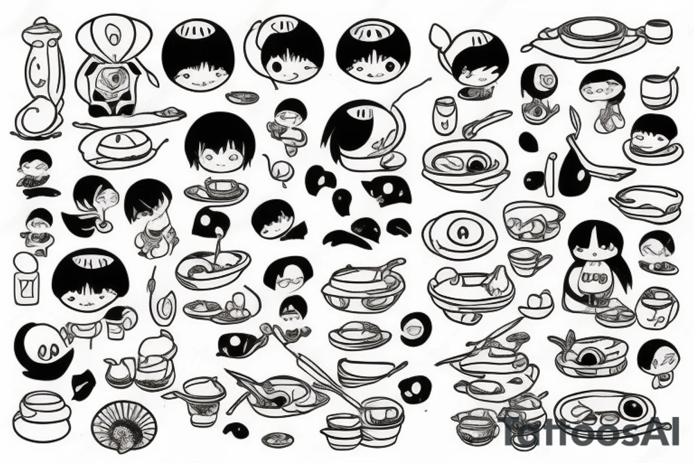 Miso soup tattoo idea