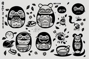 Miso soup tattoo idea