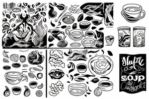 Miso soup tattoo idea