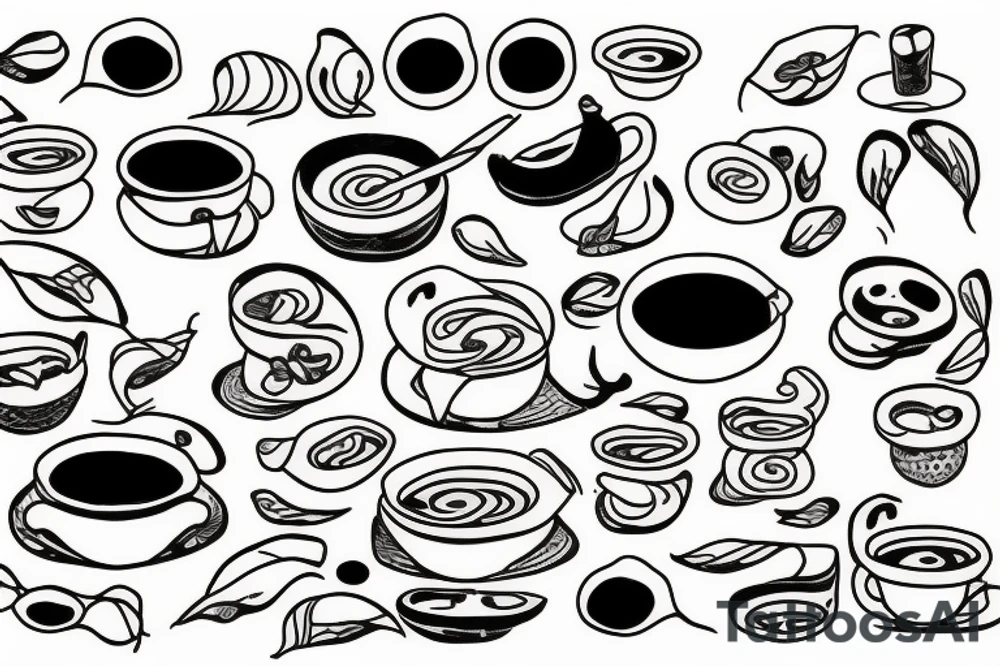 Miso soup tattoo idea