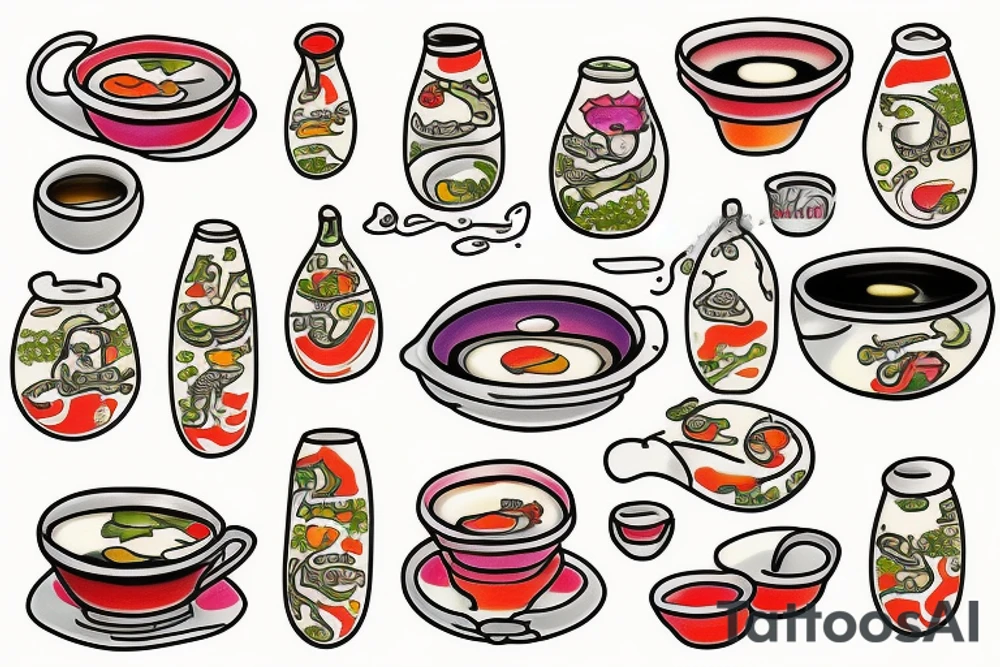 Miso soup tattoo idea