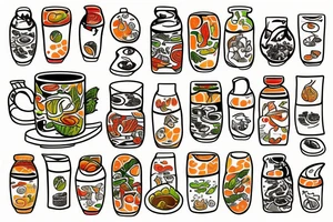 Miso soup tattoo idea