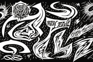 Grateful Dead lightning bolt tattoo idea