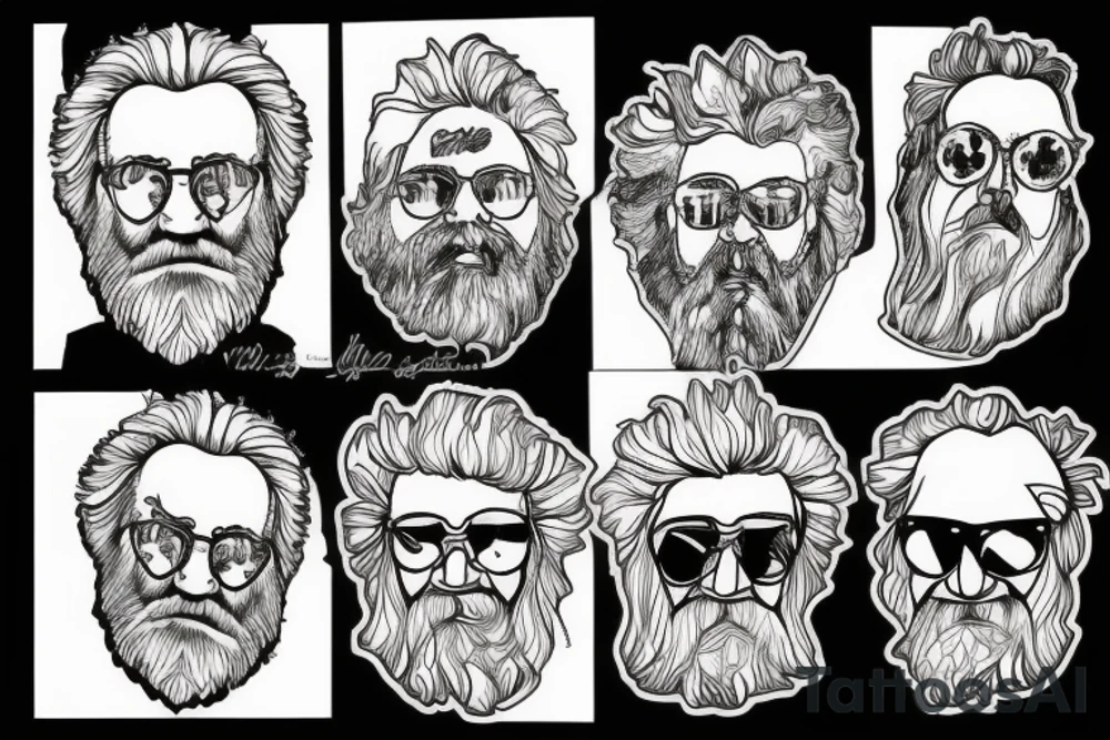 jerry Garcia tattoo idea