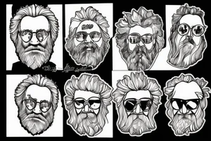jerry Garcia tattoo idea