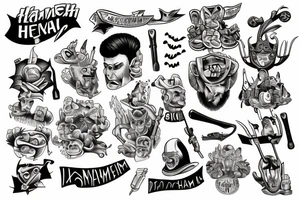 Hebrew Hammer tattoo idea