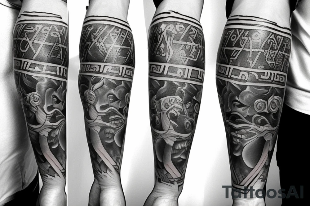 Hebrew Hammer tattoo idea