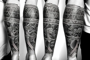 Hebrew Hammer tattoo idea