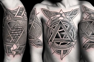 Star of David, hammer tattoo idea