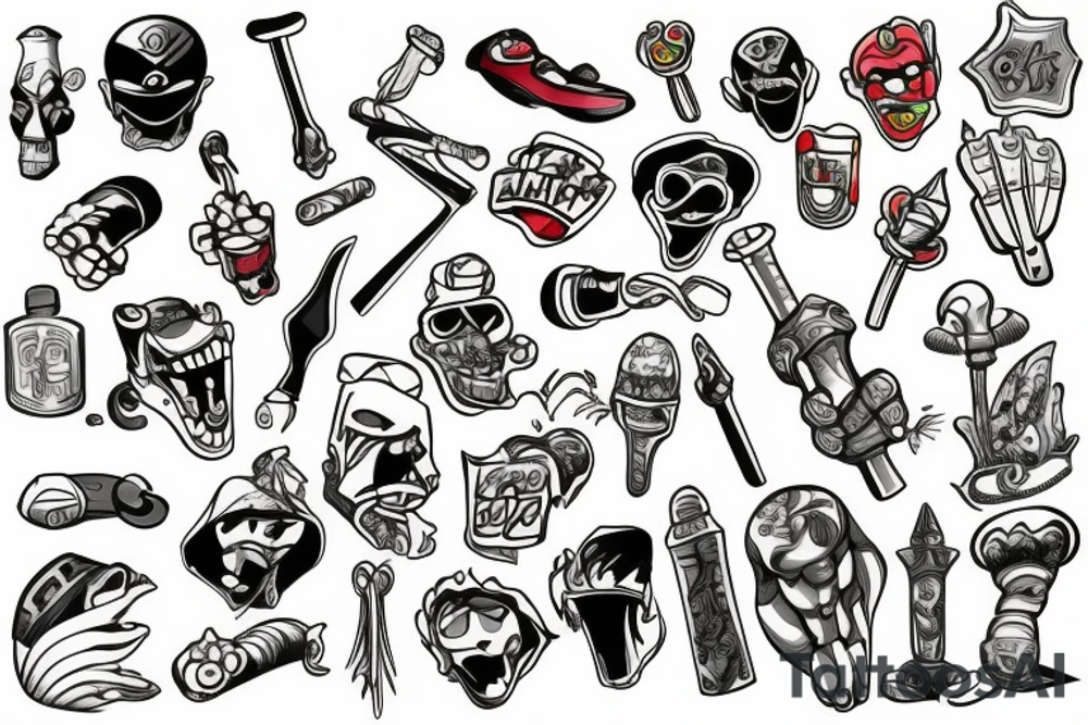hammer tattoo idea