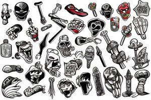hammer tattoo idea