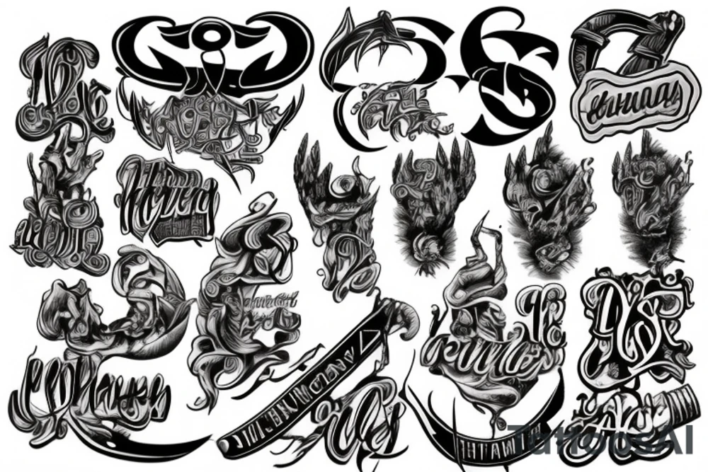 Hebrew Hammer tattoo idea