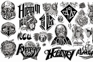 Hebrew Hammer tattoo idea