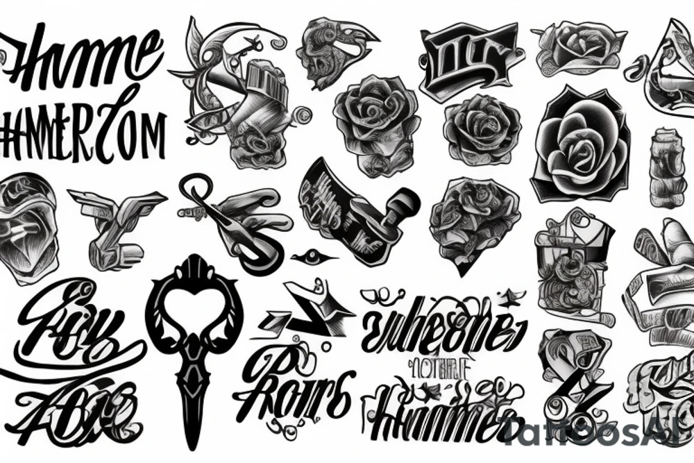 Hammer Core tattoo idea