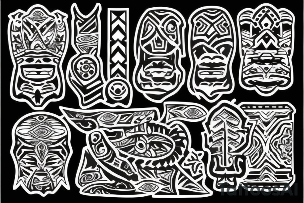 tribal tattoo idea