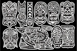 tribal tattoo idea