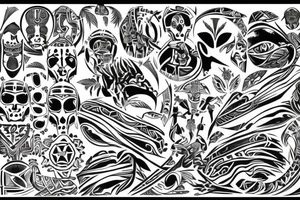 tribal tattoo idea