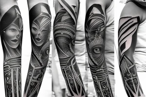 gladiator tattoo idea