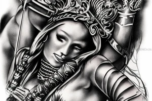 gladiator tattoo idea