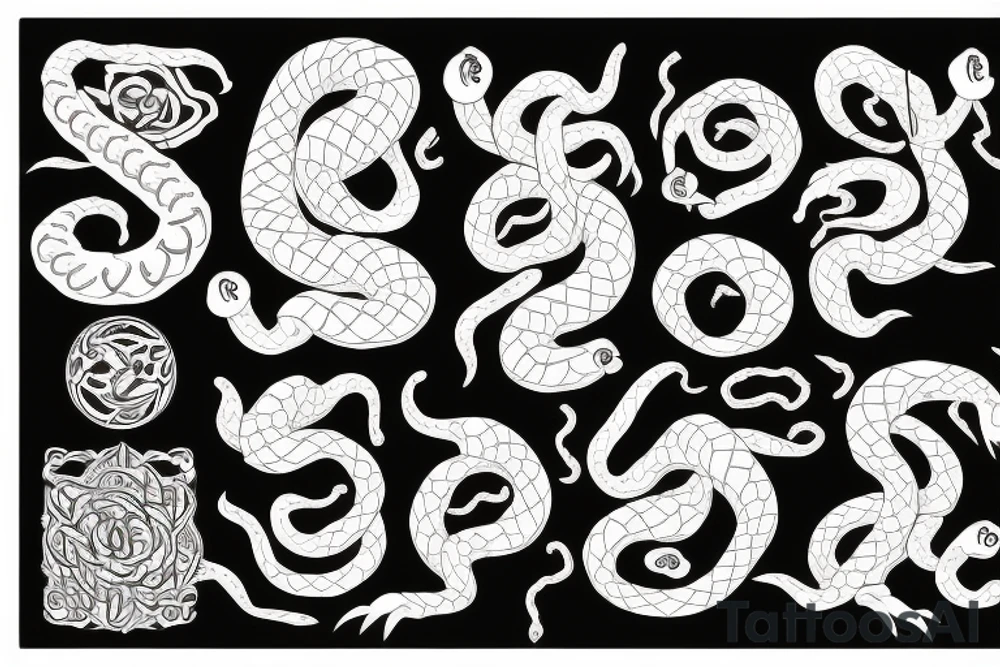 snake tattoo idea