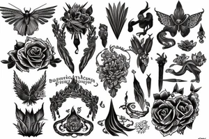 ornemental tattoo, full back tattoo tattoo idea