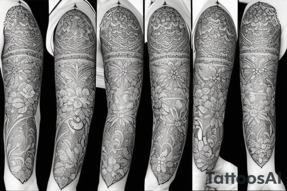 #btattoing #mehenditattoo #flowerstattoo #ornamentaltattoo #tattooed #ornamentaltattoos #blackworksubmission #mehnditattoo tattoo idea