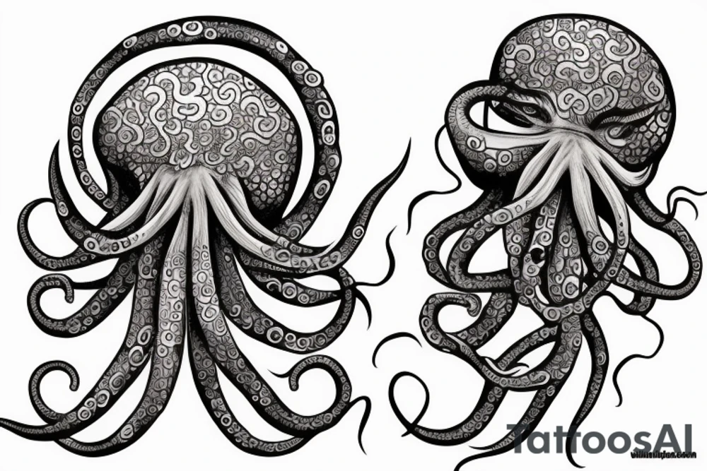 octopus tattoo idea