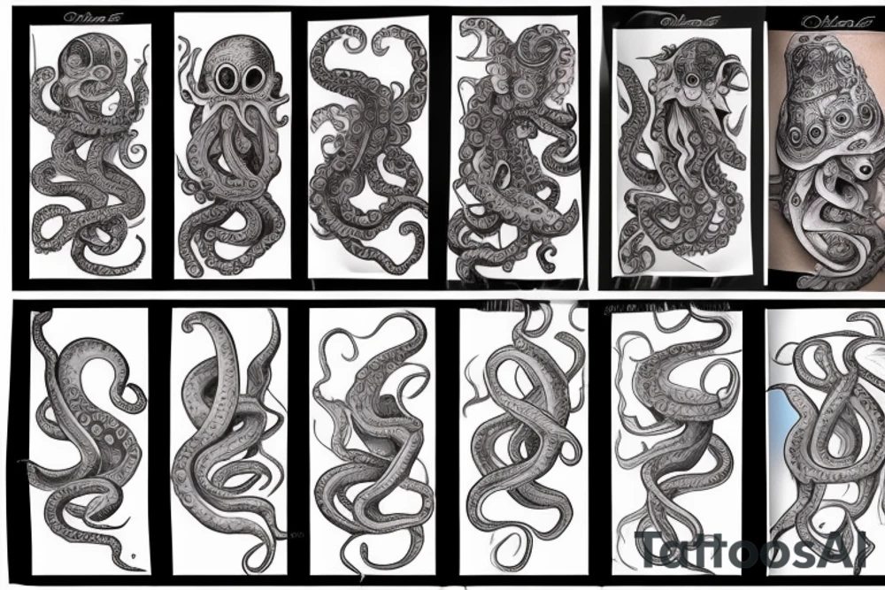 octopus tattoo idea