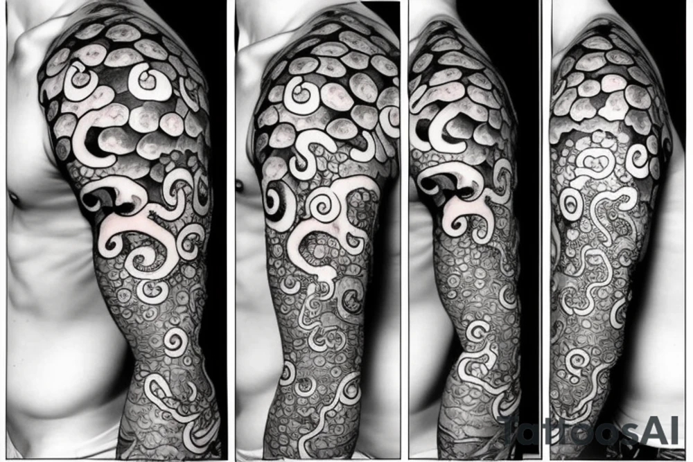 anime octopus tattoo idea