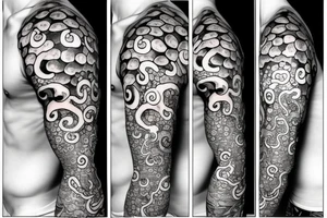 anime octopus tattoo idea