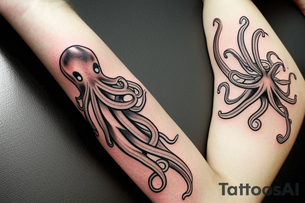 octopus tattoo idea