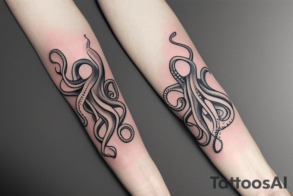 octopus on wrist tattoo idea