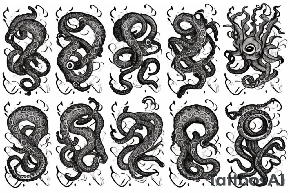 octopus on wrist tattoo idea