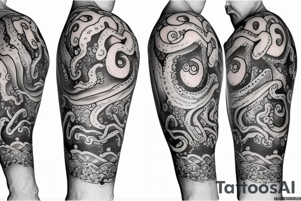 octopus on wrist tattoo idea