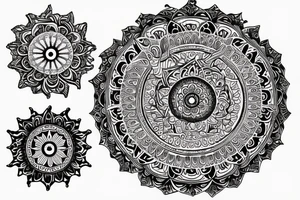 mandala tattoo idea