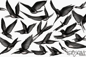 swallow tattoo idea