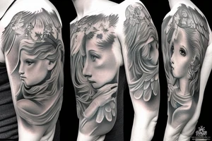 guardian angel tattoo idea