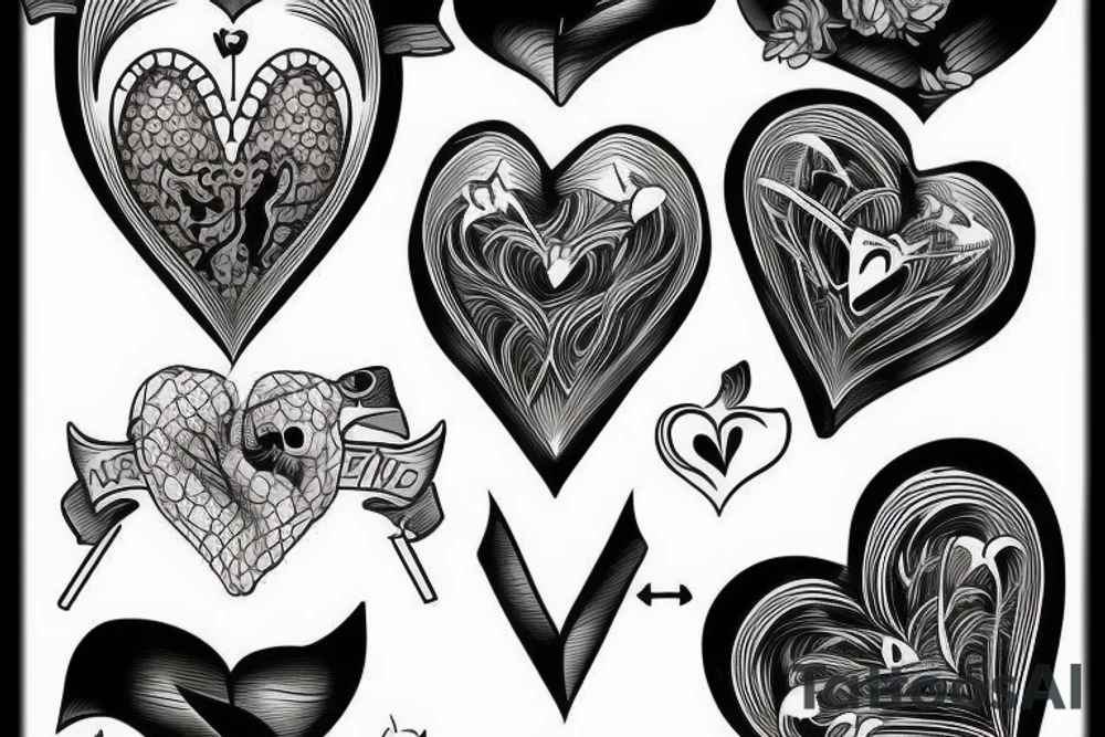 Heart beat tattoo idea